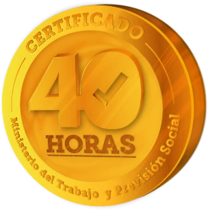 Sello 40 Horas del Ministerio del Trabajo